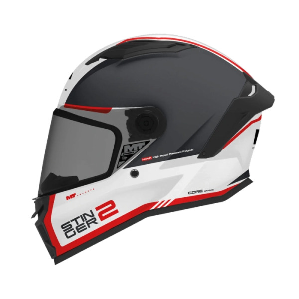 MT MT Stinger 2 Core Matt Black White Red